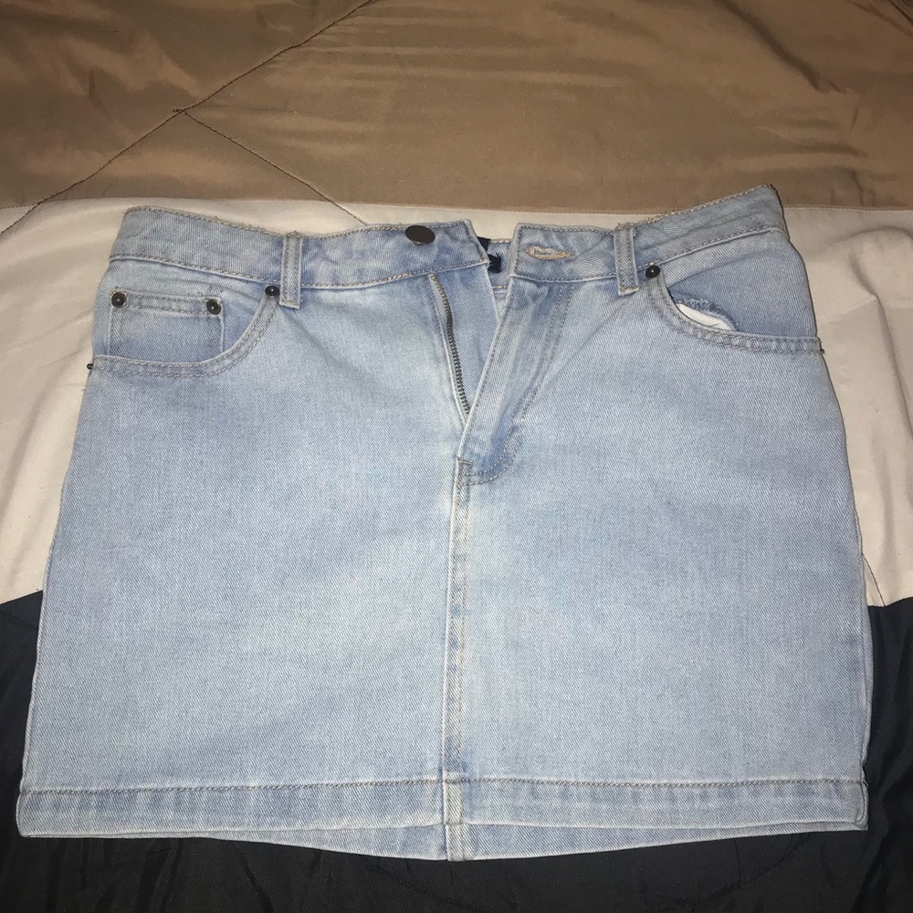 forever 21 denim jean skirt